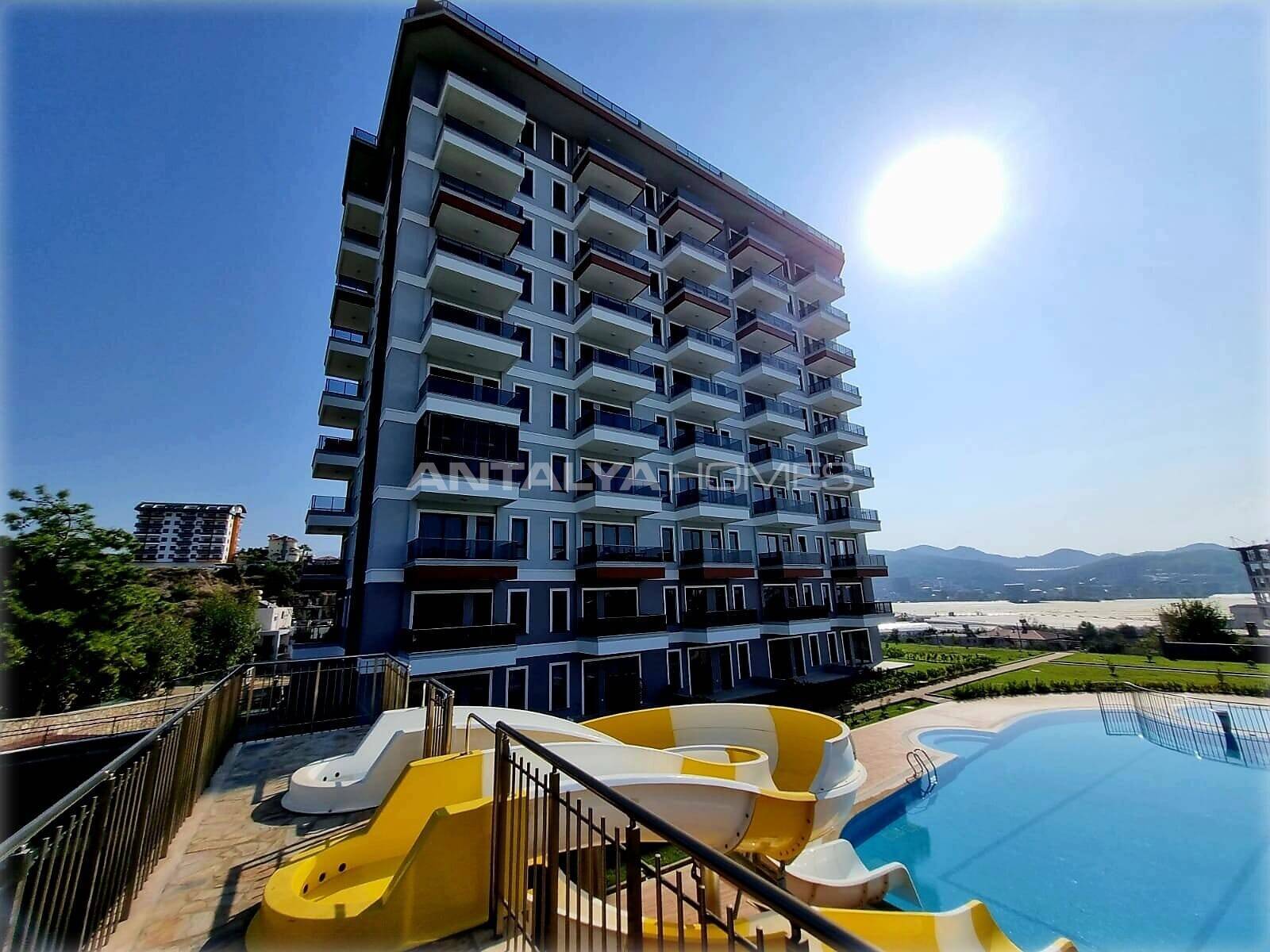 Sea View Properties with Private Complex Beach in Alanya