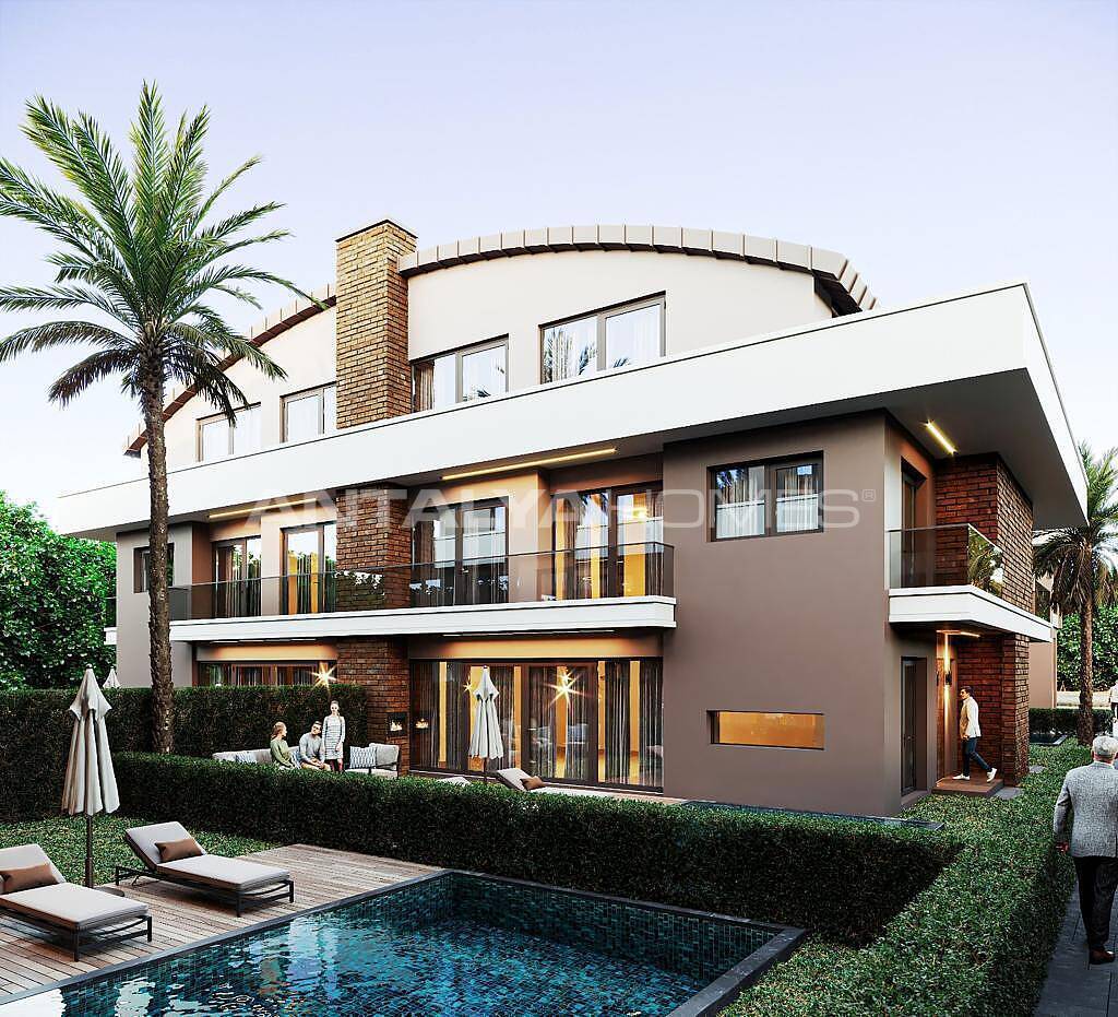 Villas With Private Gardens and Pools in Konyaalti Antalya - High End Eco Living In Luxury Buildings With Private Gardens And Private Pools
