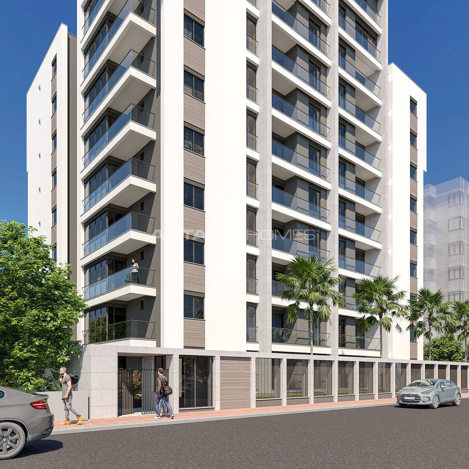 One Bedroom Ready to Move Apartment in a Complex in Antalya