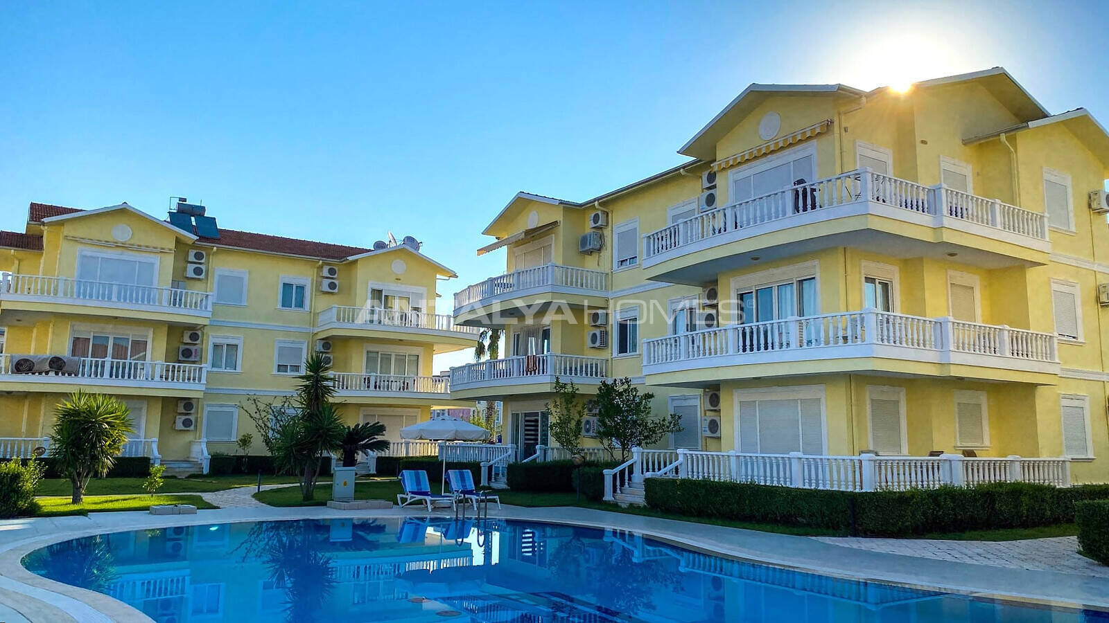 Antalya Belek'te Havuzlu Site İçinde Eşyalı Daire