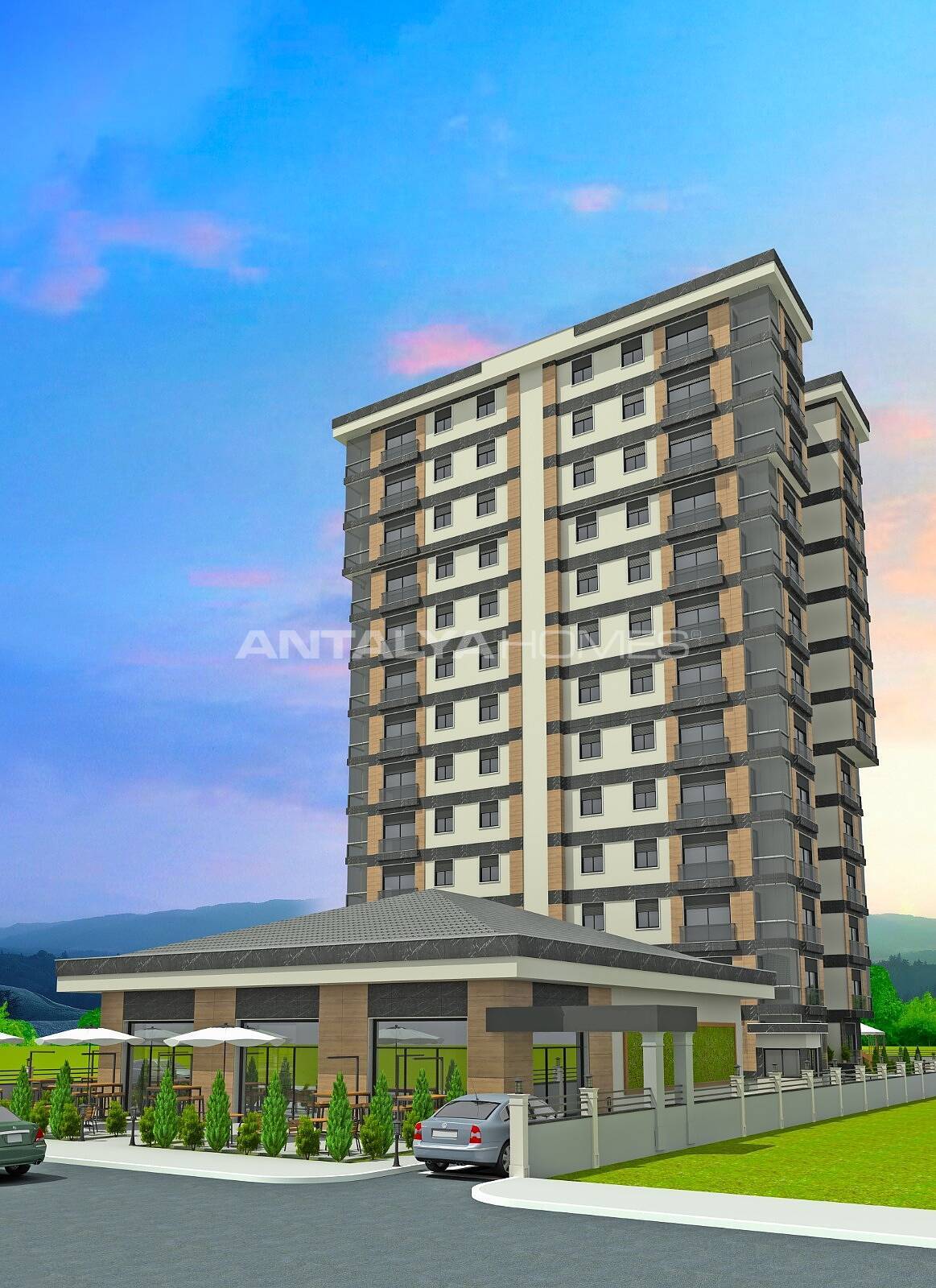 NewBuild Apartments in a Building in Istanbul Kadikoy