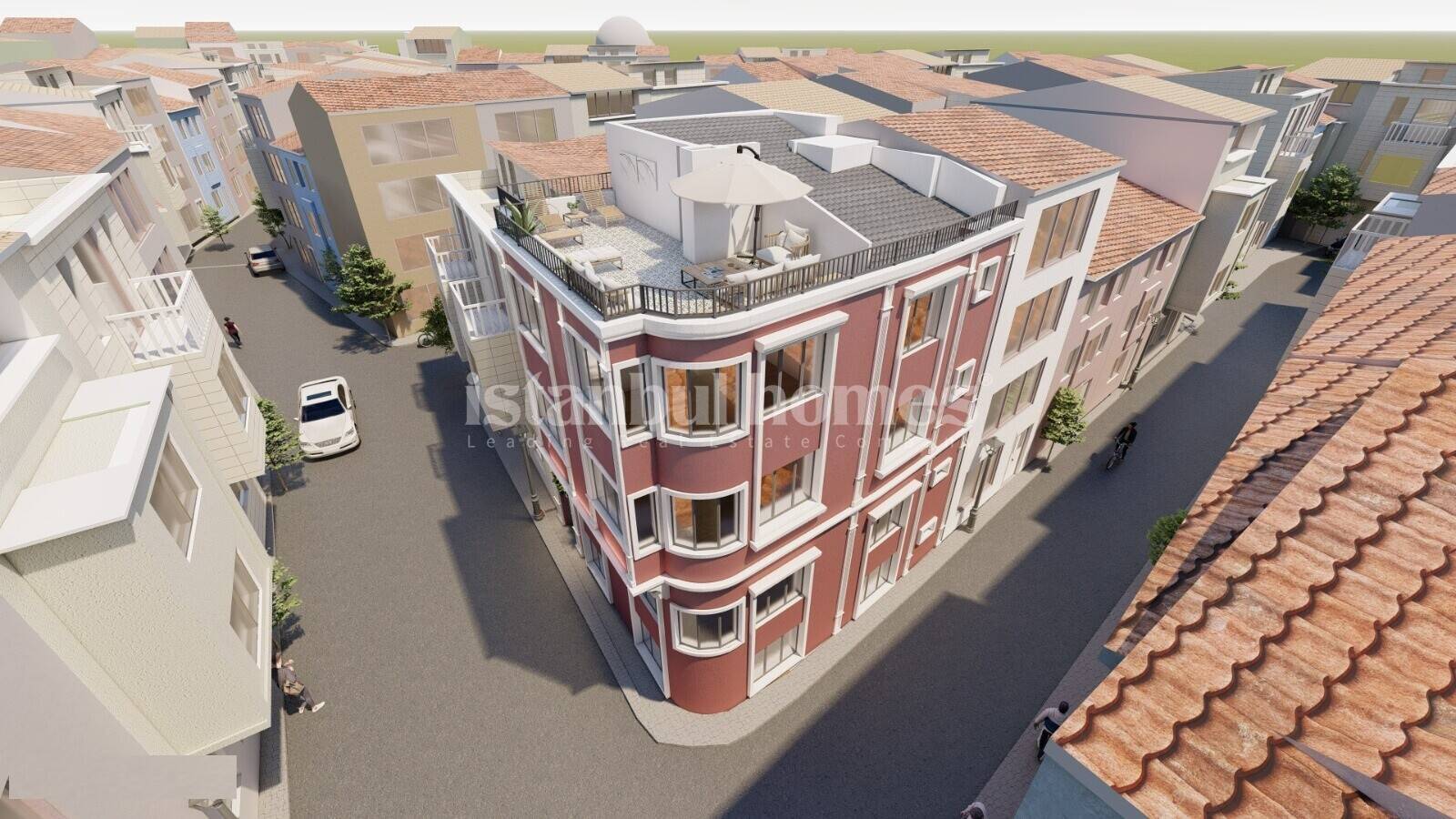 Fully Renovated Building for Sale in Fatih Istanbul