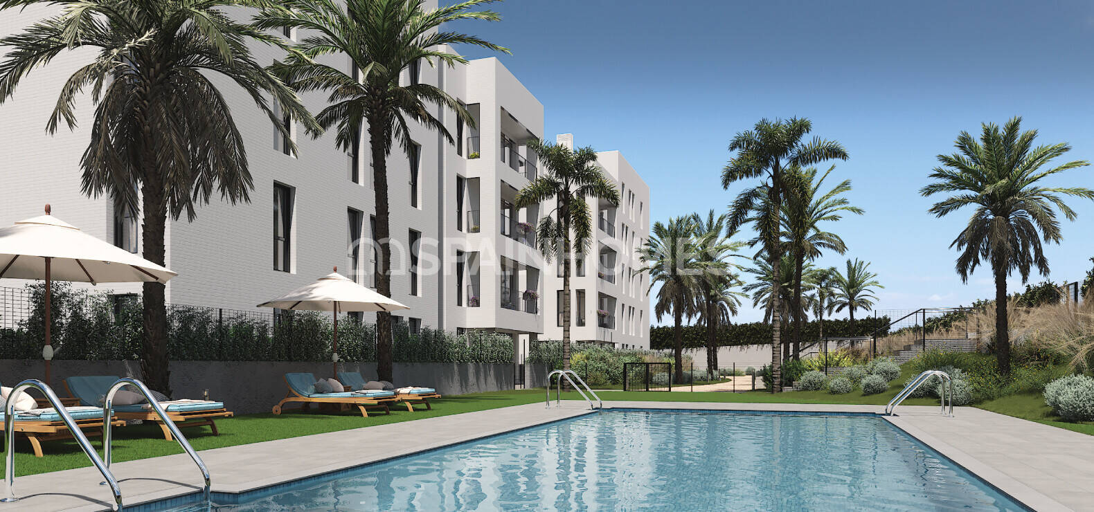 Flats in a Complex with Pool in Murcia Spain