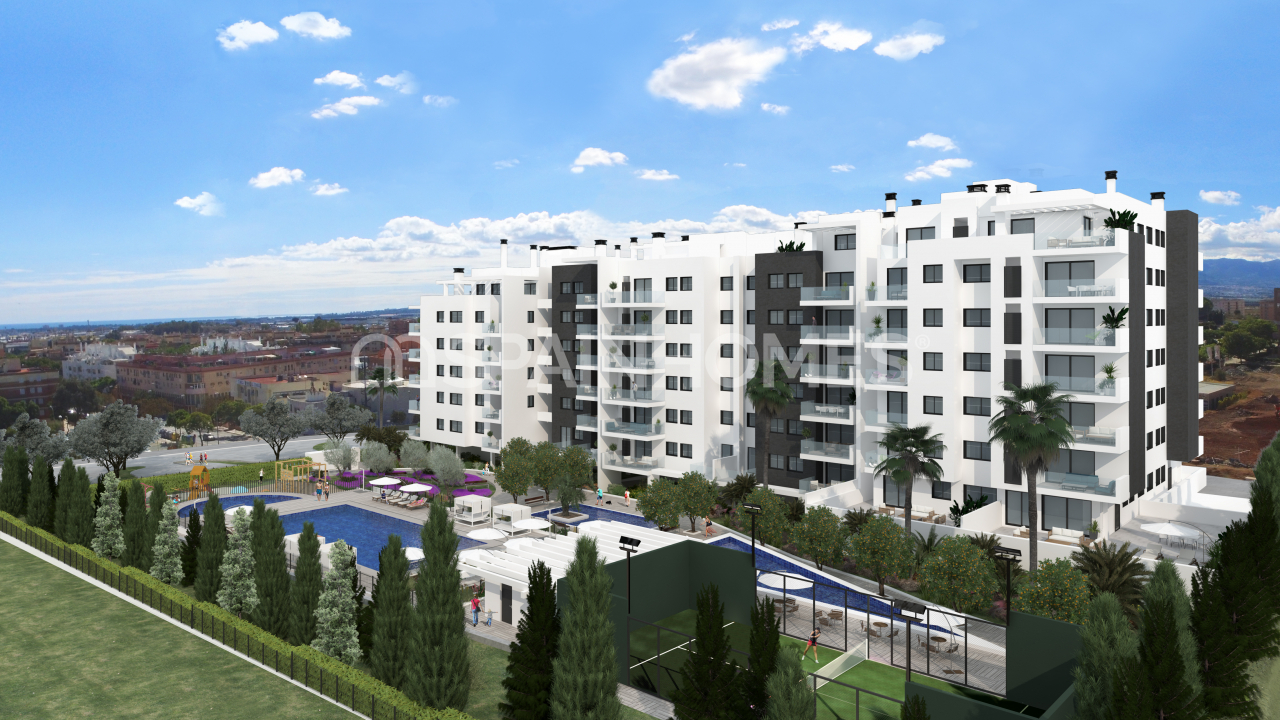 Urban Apartments in a Residential Complex in Malaga City