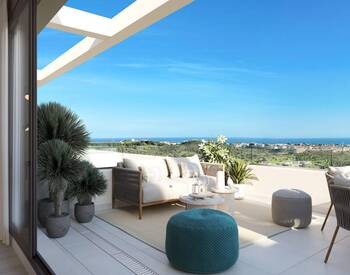 Málaga Mijas’ta Doğa Manzaralı Şık Tasarımlı Daireler 3