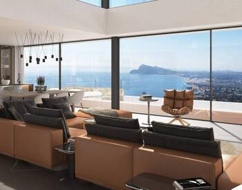 Alicante Altea’da Panoramik Manzaralı Satılık Yeni Villa 1