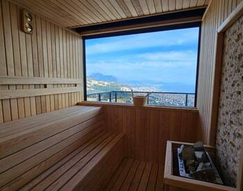 Propriété Vue Mer Avec Piscine Privée Et Jardin À Alanya 1