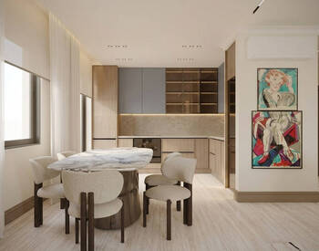 Apartments in a Single-block Project Near the Sea in Antalya Lara 3