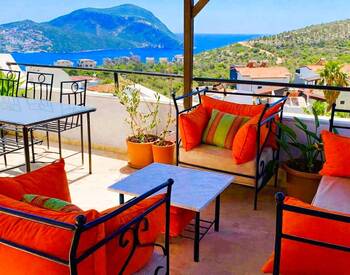 Sea View Flat with Shared Pool in Kaş Antalya 2