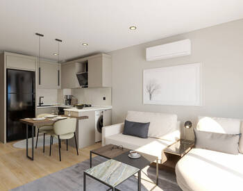 Beaux Appartements Avec Jardin Commun À Antalya Kepez 3
