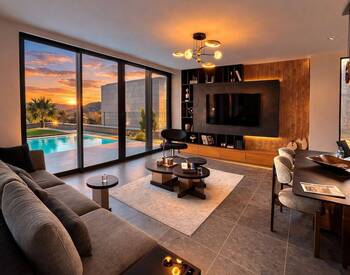 Виллы с частным бассейном рядом с пляжем в Бодруме, Гюмюшлюк 2