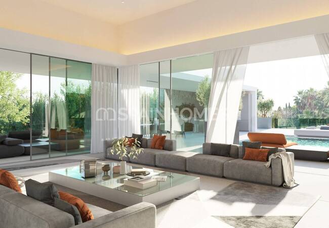 Modernes Villas Lumineuses En Construction À Fuengirola 9