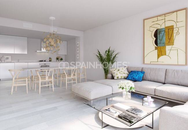 Benalmádena'da Uygun Fiyatlı Site İçinde Lüks Daireler 6