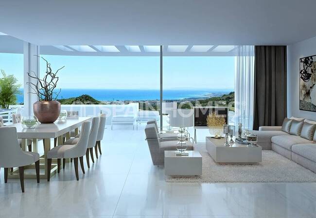 Magnifieke Appartementen Met Uitzicht Op Zee En De Bergen In Marbella 27