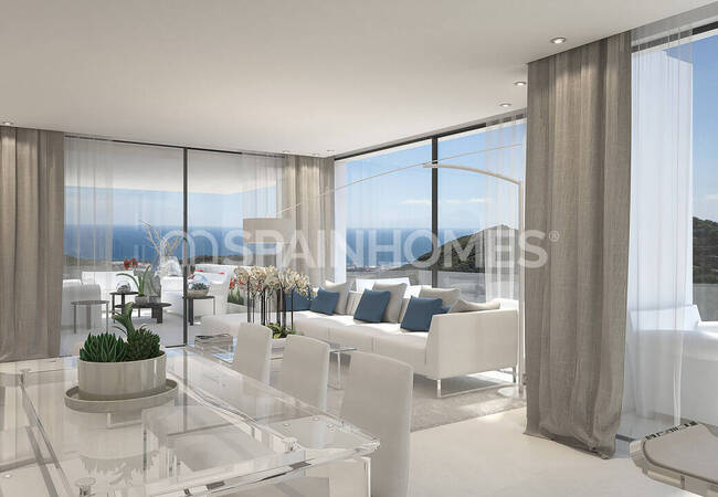 Magnifieke Appartementen Met Uitzicht Op Zee En De Bergen In Marbella 26