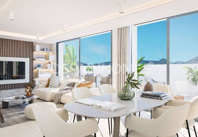 Gloednieuwe Woningen In Fuengirola 100 Mt Naar Het Strand 16
