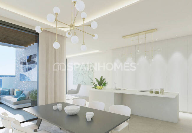 Villas with Private Infinity Pool in Benalmádena Málaga 13