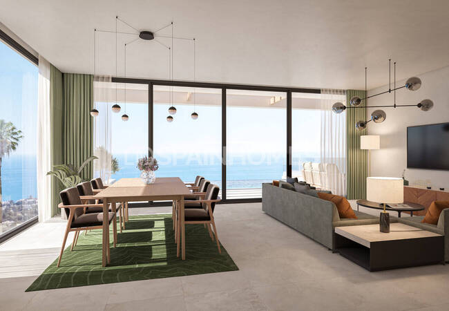 Villas De Calidad Con Vistas Al Mar Y A La Ciudad En Málaga 10