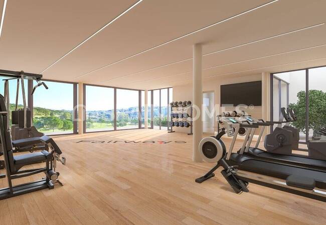 Mijas'ta Güvenlikli Site İçinde Avantajlı Konumlu Golf Daireleri 10
