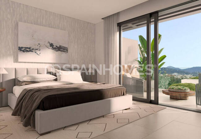 Hus Med 3 Sovrum Med Havsutsikt I Estepona Bredvid Golfbanor 10