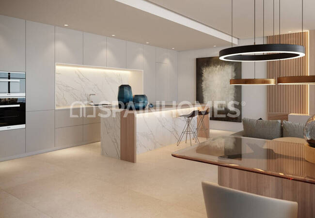 Benahavís'te Deniz Manzaralı Lüks Dizaynlı Daireler 18