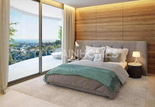 Benahavís'te Deniz Manzaralı Lüks Dizaynlı Daireler 31