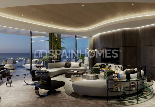 Benahavís'te Deniz Manzaralı Lüks Dizaynlı Daireler 40