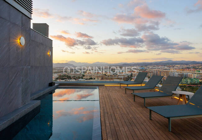 High Ceiling Apartments with Spacious Terraces in Malaga City 33