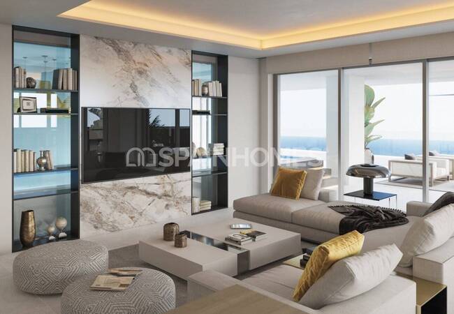 Málaga Şehrinde Yüksek Tavanlara Sahip Ferah Teraslı Daireler 23