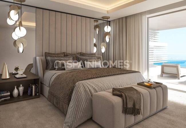 Málaga Şehrinde Yüksek Tavanlara Sahip Ferah Teraslı Daireler 30