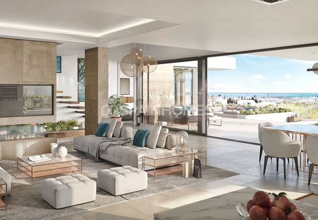 Well-located Luxury Sea View Detached Villas in Manilva 15