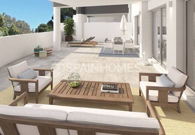 Torremolinos'ta Geniş Teraslı Merkezi Daireler 5