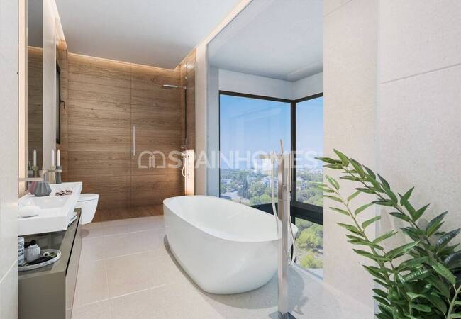 Marbella'nın Talep Gören Bölgesinde Yer Alan Modern Villalar 11