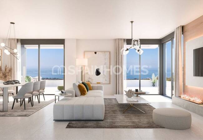 Goed Gelegen Moderne Appartementen Met Zeezicht In Marbella 15