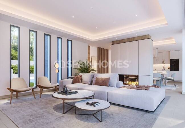 Golf Front Villas with Unobstructed Panoramic Views in Mijas 12