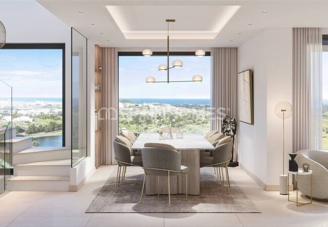 Golf Front Villas with Unobstructed Panoramic Views in Mijas 14