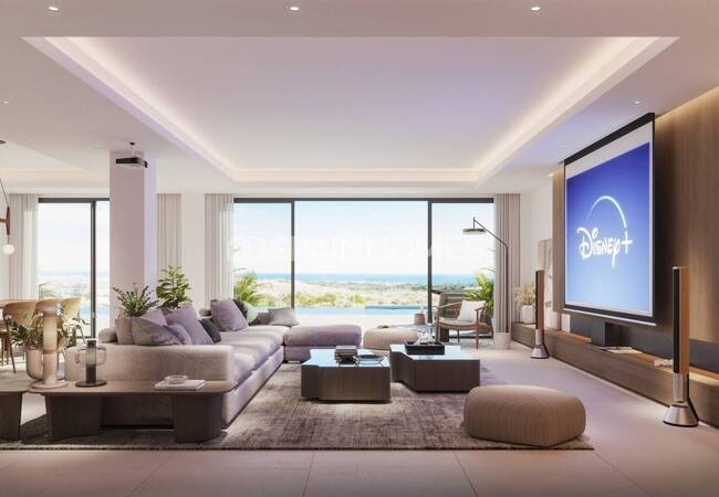 Golf Front Villas with Unobstructed Panoramic Views in Mijas 23