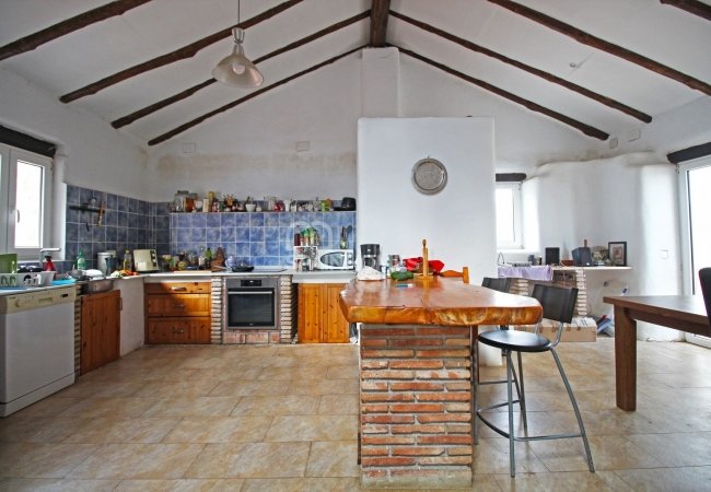 Benajarafe Málaga'da Sahile Yürüme Mesafesinde Kır Evi 10