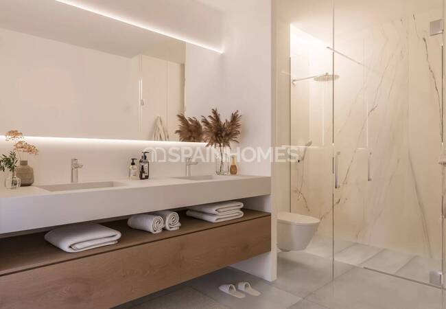 Málaga Estepona’da Plaja Yakın Modern Lüks Daireler 17