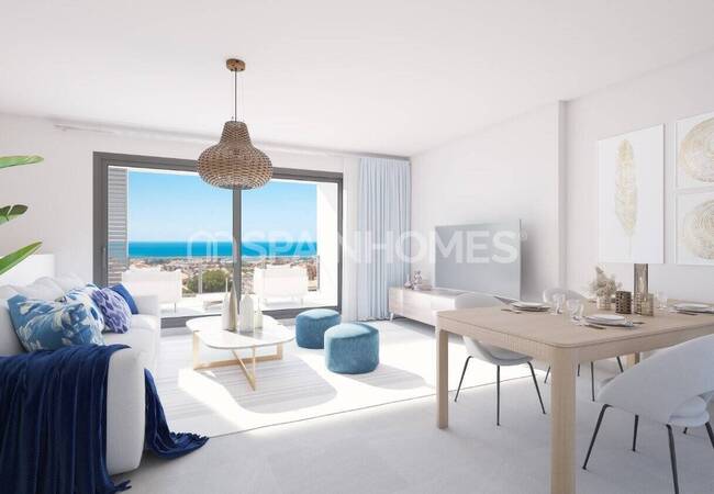 Costa Del Sol Mijas'ta Özel Bahçeli Sıfır İkiz Villalar 7