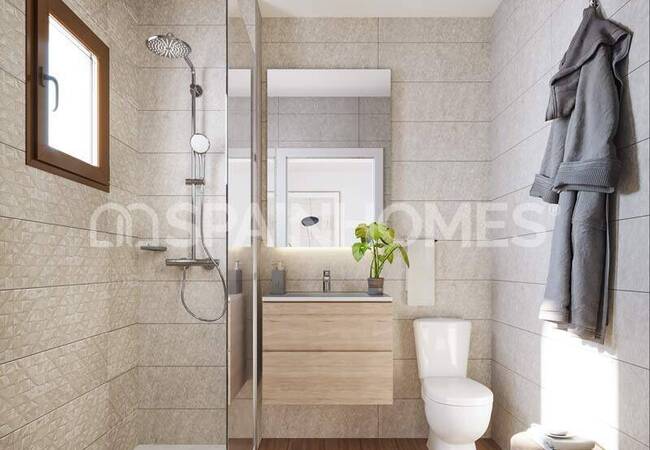 Malaga Campanillas'ta Özel Bahçeli Şık Evler 6