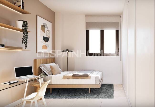 Malaga Campanillas'ta Özel Bahçeli Şık Evler 7