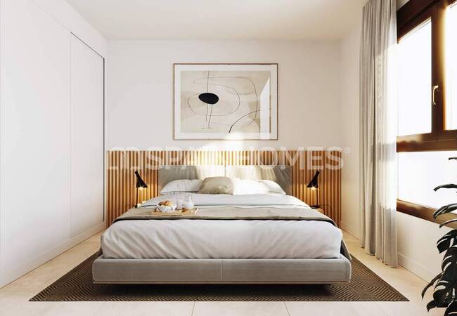 Malaga Campanillas'ta Özel Bahçeli Şık Evler 5