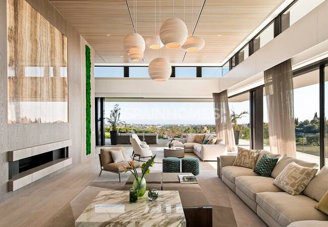 Ultra Luxe New Build Villa with Open Views in Benahavis 50