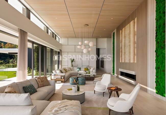 Ultra Luxe New Build Villa with Open Views in Benahavis 54