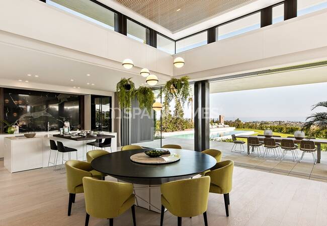 Ultra Luxe New Build Villa with Open Views in Benahavis 55