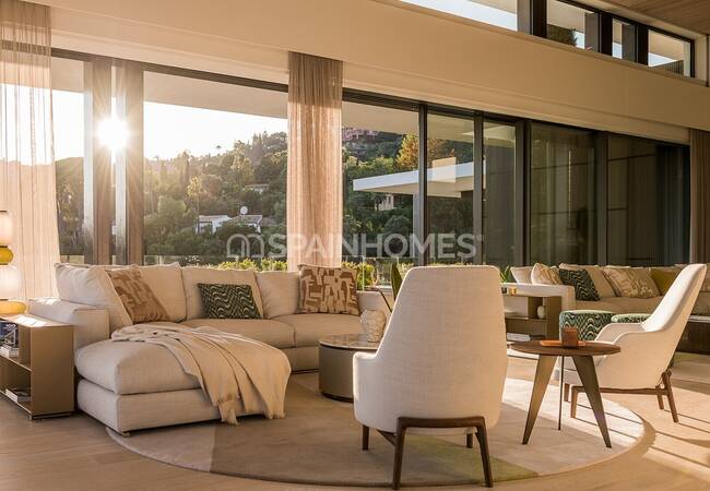 Ultra Luxe New Build Villa with Open Views in Benahavis 64