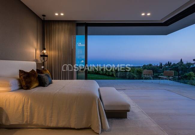 Ultra Luxe New Build Villa with Open Views in Benahavis 67