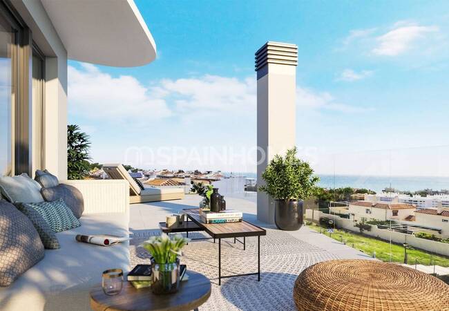 Квартиры с Видом на Море в Торремолиносе в Проекте с Бассейном 4