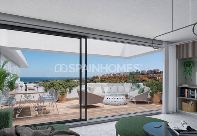 Energy Efficient Apartments with Amazing Views in Manilva 9
